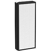 XBWW AC400 Replacement Filter Compatible with LUFTRUM AC400 Air Cleaner Purifier, 2 Stages Filtration of Premium Filter and Activated Carbon,1 Pack