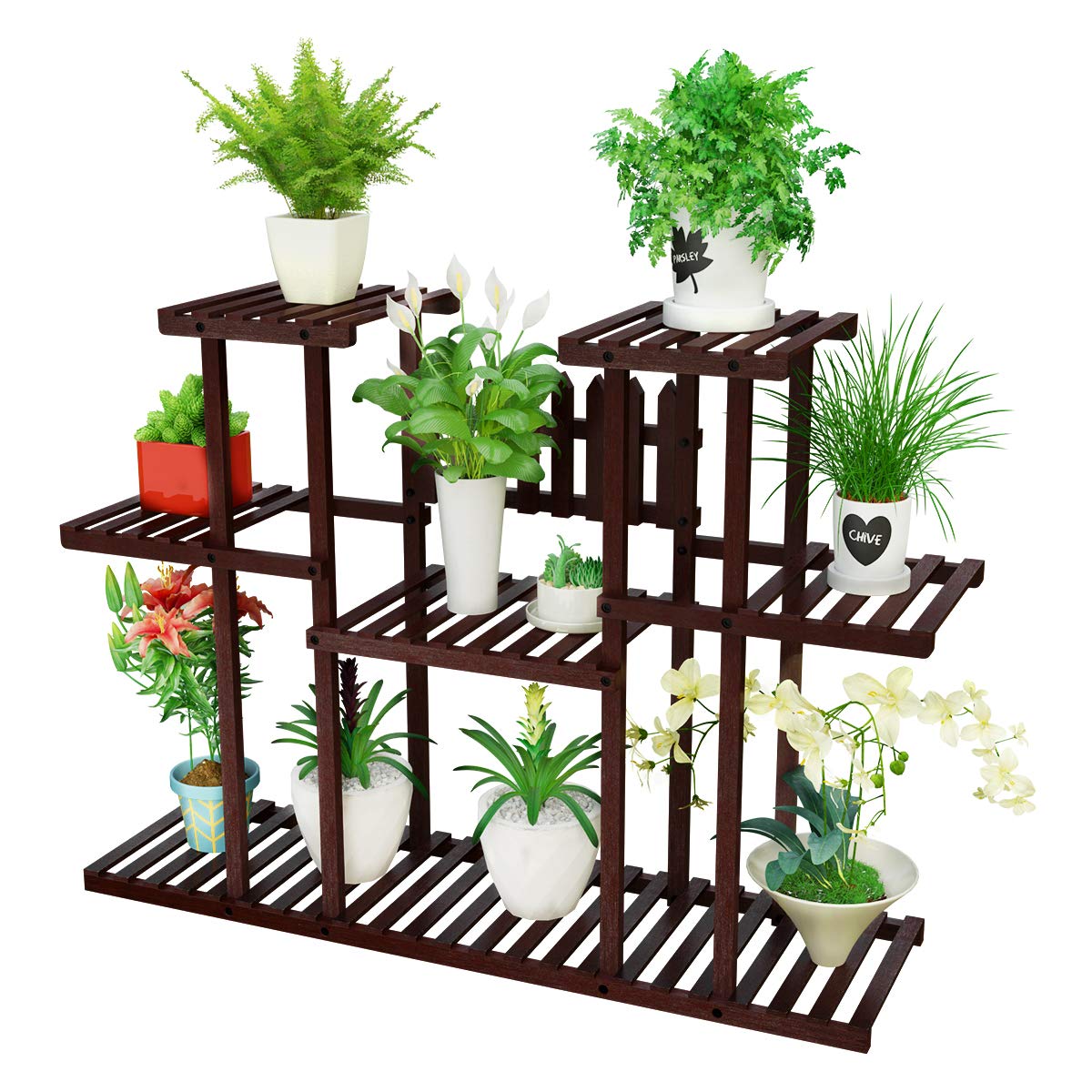 Best wood ladder pot rack