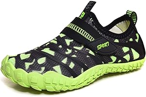 Kenswalk Boys Girls Water Shoes Aqua Socks for Kids Quick-Dry Swim Walking Surf Diving Barefoot Pool Beach