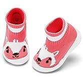 Engtoy Baby Sock Shoes Baby Walking Shoes Infant Non-Slip Breathable Slippers with Soft Rubber Sole Baby Boys Girls Slip On Sneakers