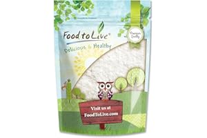 Food to Live Mediterranean Sea Salt, 1 Pound – Coarse Grain Crystals, Non-GMO, Vegan, Kosher, Bulk Packaging