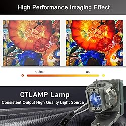 CTLAMP A+ Quality BL-FU245A Replacement Projector