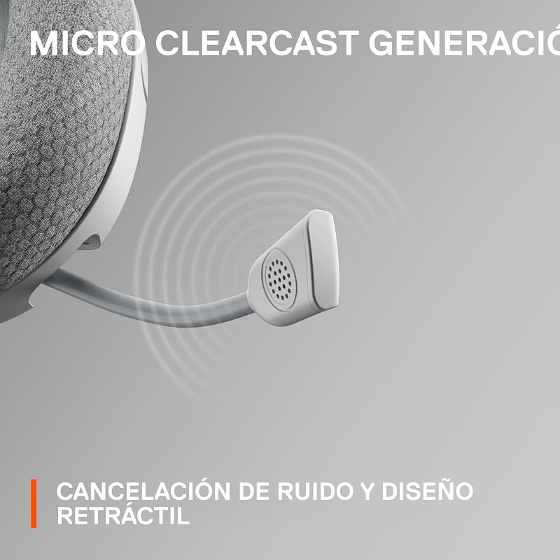 Arctis Nova 1 - Auscultadores de gaming multi-sistema, drivers de alta fidelidade, áudio espacial a 360°, design confortável, microfone durável, ultra-leve e com cancelamento de ruído, PC,
