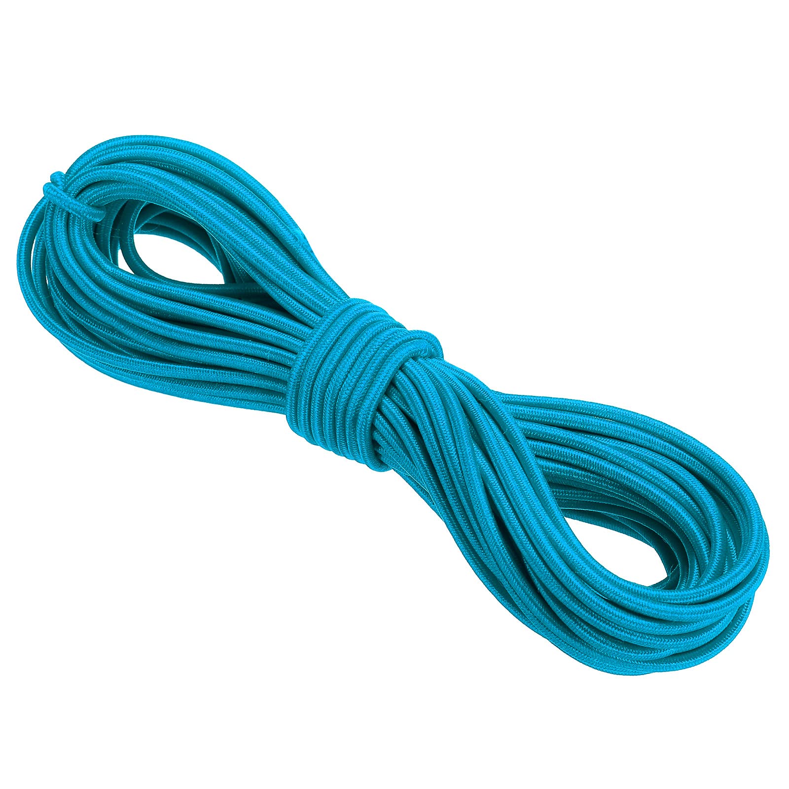 PATIKIL Bungee Cord Elastic Cord Heavy Stretch String Rope 3mm 11 Yards(10m) Lake Blue for Crafting DIY Sewing Hook Straps Camping Tie Down Strap — image 1