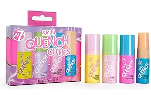 W7 Skin Quench Cuties Gift Set - Travel Size Hydrating Skincare Minis - Moisturizing Skincare Gift