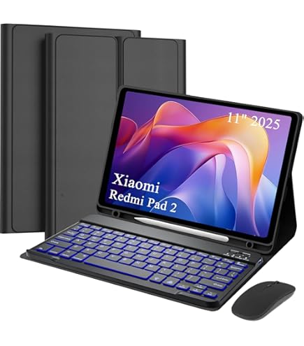 Amazon.com: GYSDCAZ Keyboard Case for Xiaomi Redmi Pad Pro 12.1