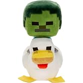 Mattel Minecraft Plush Zombie Chicken Jockey Toy | Collectible Stuffed Animal, 8-inch Soft Doll Inspired by Video Game Character​​, Gifts for Kids &amp; Fans ​