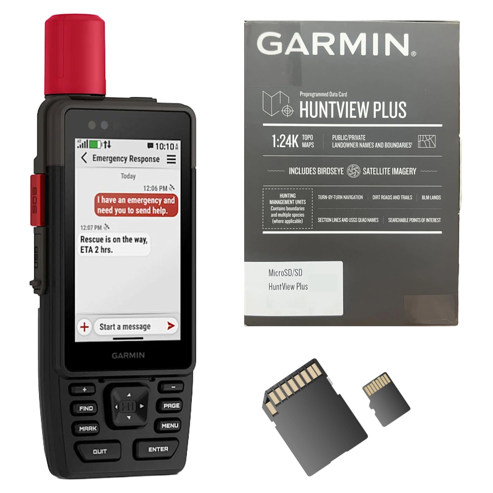 Garmin GPSMAP H1i Plus Bundle and Save, Huntview