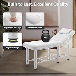 LINKHOO Professional Massage Table with Adjustable