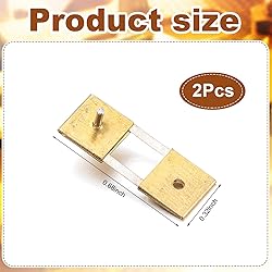 Otoolling 2 Pcs Clock Pendulum Suspension Spring