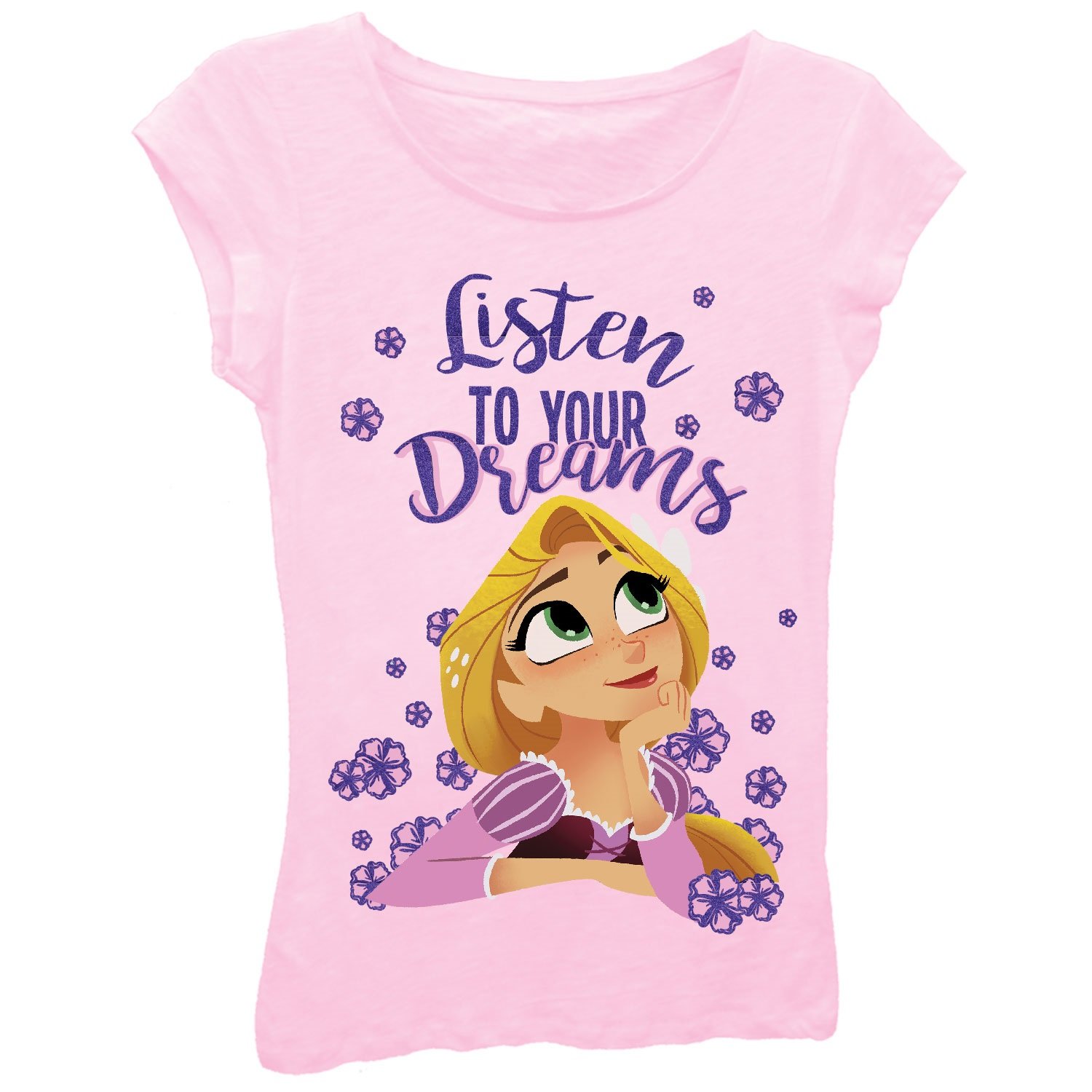 Galleon Disney Toddler Girls' Tangled Rapunzel Short Sleeve TShirt