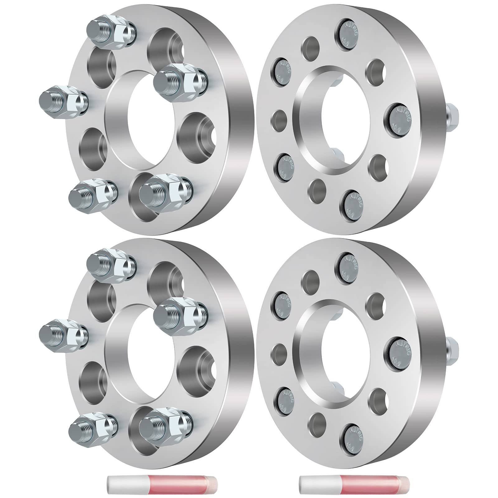 Photo 1 of ECCPP 4PCS 1" change bolt pattern from 5x100 to 5x114.3(5x4.5) Conversion Wheel Adapters 5 Lug Fit for 1986-2005 for Toyota for Celica 2003-2011 for Toyota Corolla-NOT FIT Stock Rims