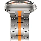 NewWays Grade 2 Titanium Band Compatible with Apple Watch Band for Men Ultra 3/2 /1 49mm Series11 10 46mm 45mm 44mm