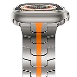 NewWays Grade 2 Titanium Band Compatible with Apple