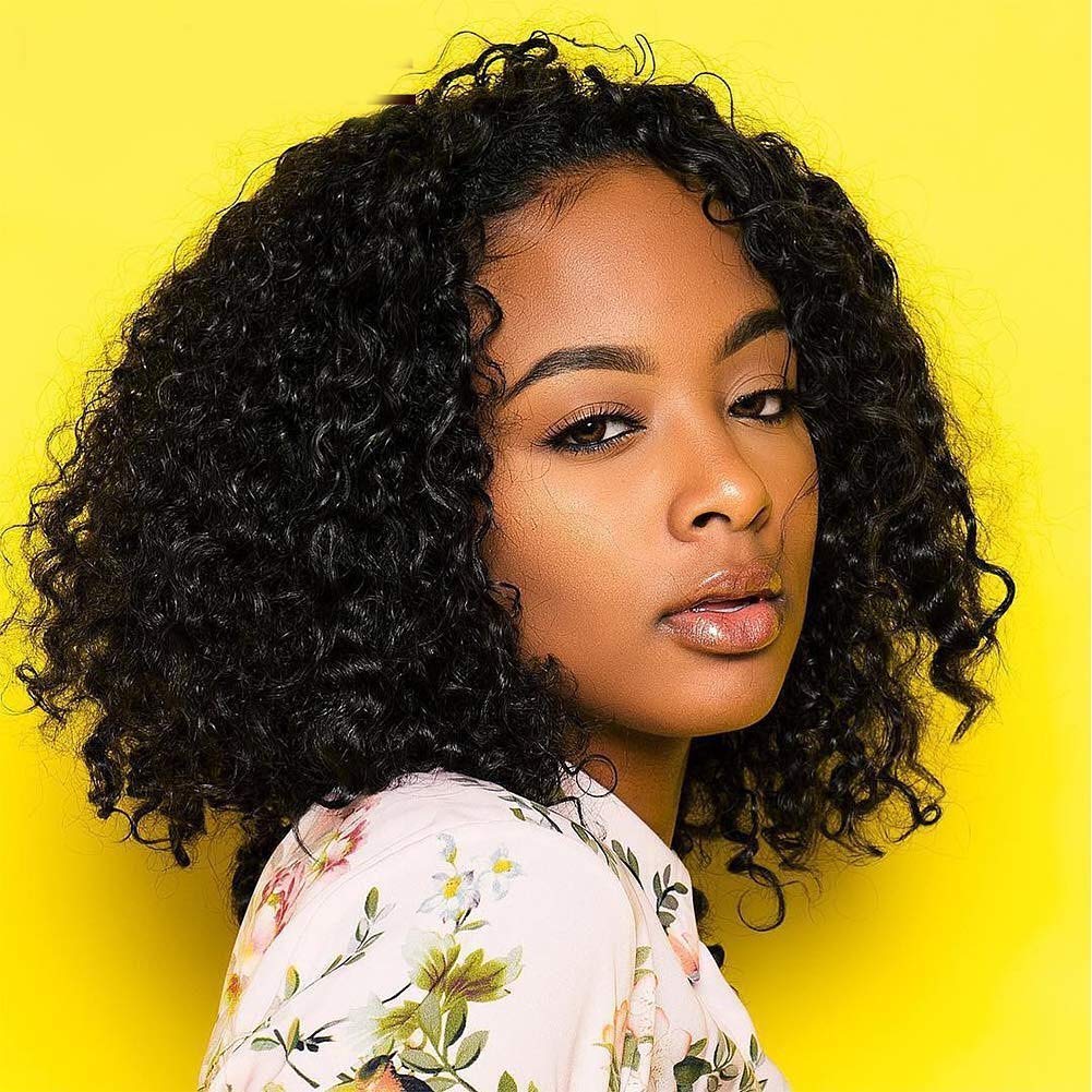 Buy VIVI BABI Hair 9A Grade Unprocessed Brazilian Virgin Human Hair Kinky  Curly 3 Bundles Natural Color For Black Women Deep Curly Hair Weave 10 12  14 Inches Online at desertcartBahamas