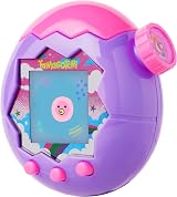 Tamagotchi Paradise Purple Sky Shell Virtual Pet Zooming Worlds Toy view 9