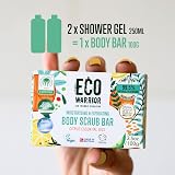 Little Soap Eco Warrior Body Scrub Bar 100g Vegan Cruelty Free Oatmeal Citrus view 3