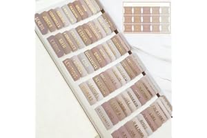 Laminated Bible Tabs for Women Men(Gold Foil Embossed Lettering),Bible Study Supplies,75Pcs Book Tabs,Bible Study Guide,Chris