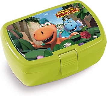 Nici 42961 Brotdose Drache Kokosnuss Und Wasserdrache Wokki 17 X 12 X 6 8 Cm Bunt Amazon De Spielzeug