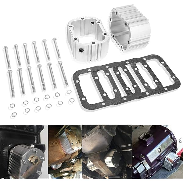 G56 transmission cooler with covers