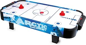 Amazon.com: Air-Hockey Tisch mit einem Puk und zwei Schlägern, ein