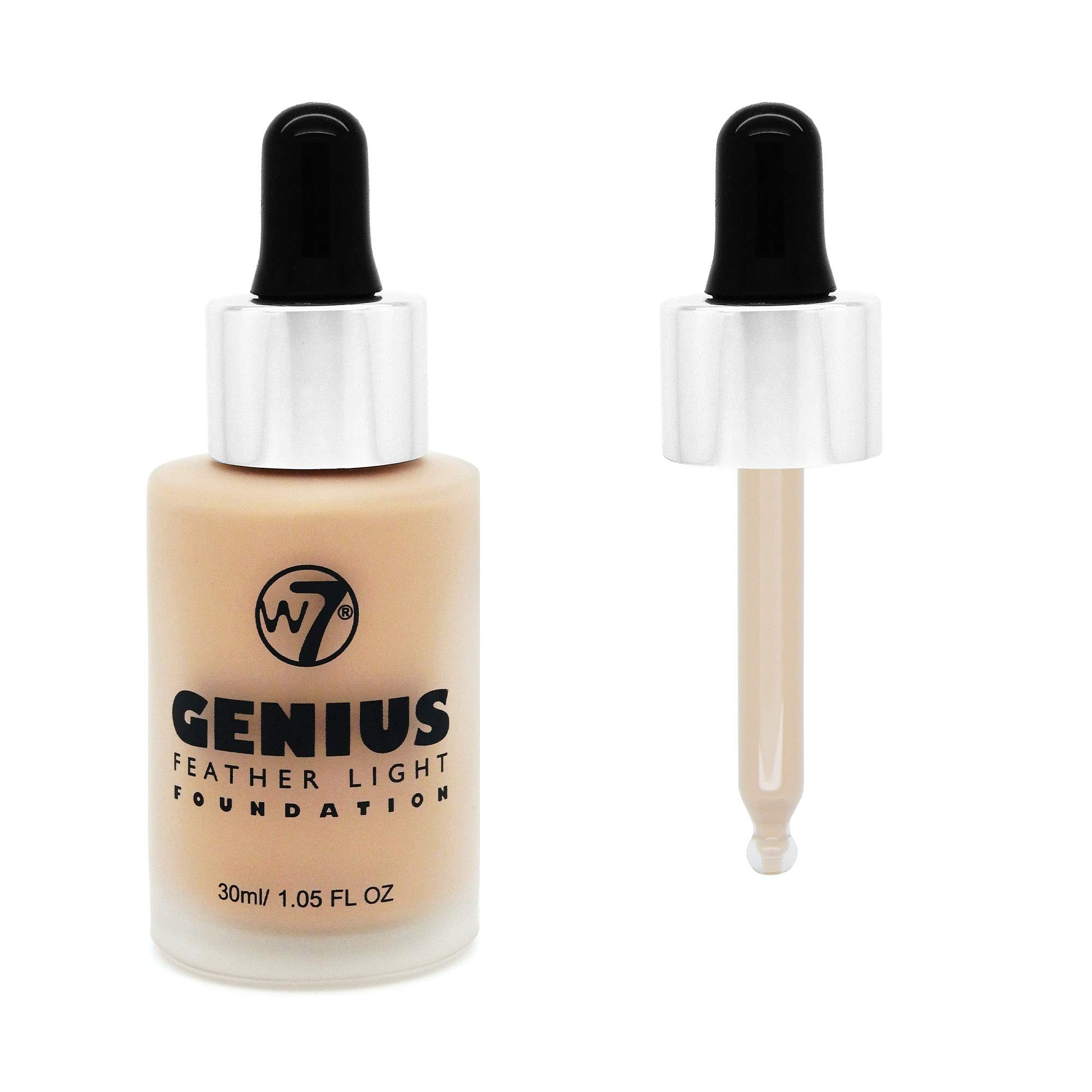 W7 Genius Foundation Sand Beige 30 ml