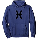 Pisces Symbol Zodiac Sign Horoscope Pullover Hoodie