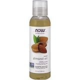 NOW Solutions, Sweet Almond Oil, 100% Pure Moisturizing Oil, Promotes Healthy-Looking Skin, Unscented Oil, 4-Ounce