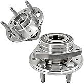 Aspligo 2Pcs 513288 Front or Rear Wheel Bearing Hub Assembly Fit for Chevy Impala 14-20 Malibu 13-15, for Cadillac CTS XTS 13-17, for Buick Allure Lacrosse Regal 10-17, for GMC Terrain 10-17, 5 Lugs