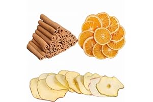 TAHONUSS Dried Orange Slices Cinnamon Potpourri Simmering Set, Cinnamon Sticks, Potpourri Bowl Filler Gift Basket Fillings for Fall Scents, Thanksgiving, Spice Supplies for Christmas Party Decor