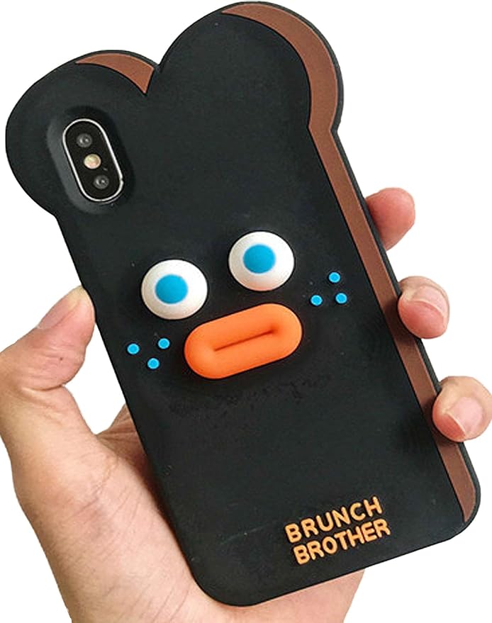 Amazon タコストア Taco Store Iphone カバー たらこ くちびる の 食パン キャラ が ツボ 何とも 気になる 存在 7p 8p ブラック ケース カバー 通販