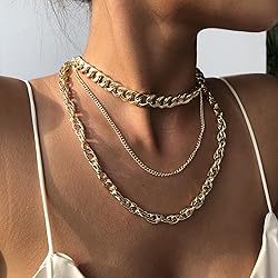 Your Always Charm Chunky Gold Necklace for Women