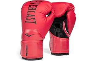 Everlast Elite 2 Boxing Gloves | Pro Training Gloves for Men and Women | Secure Fit Hook and Loop Closure & Ventilation