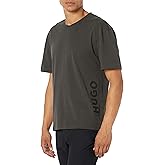HUGO Vertical Logo Cotton Short-Sleeve T-Shirt