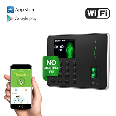 ZKTeco Fingerprint Attendance Machine Biometric Time Clock Employee Checking in Attendance Clock