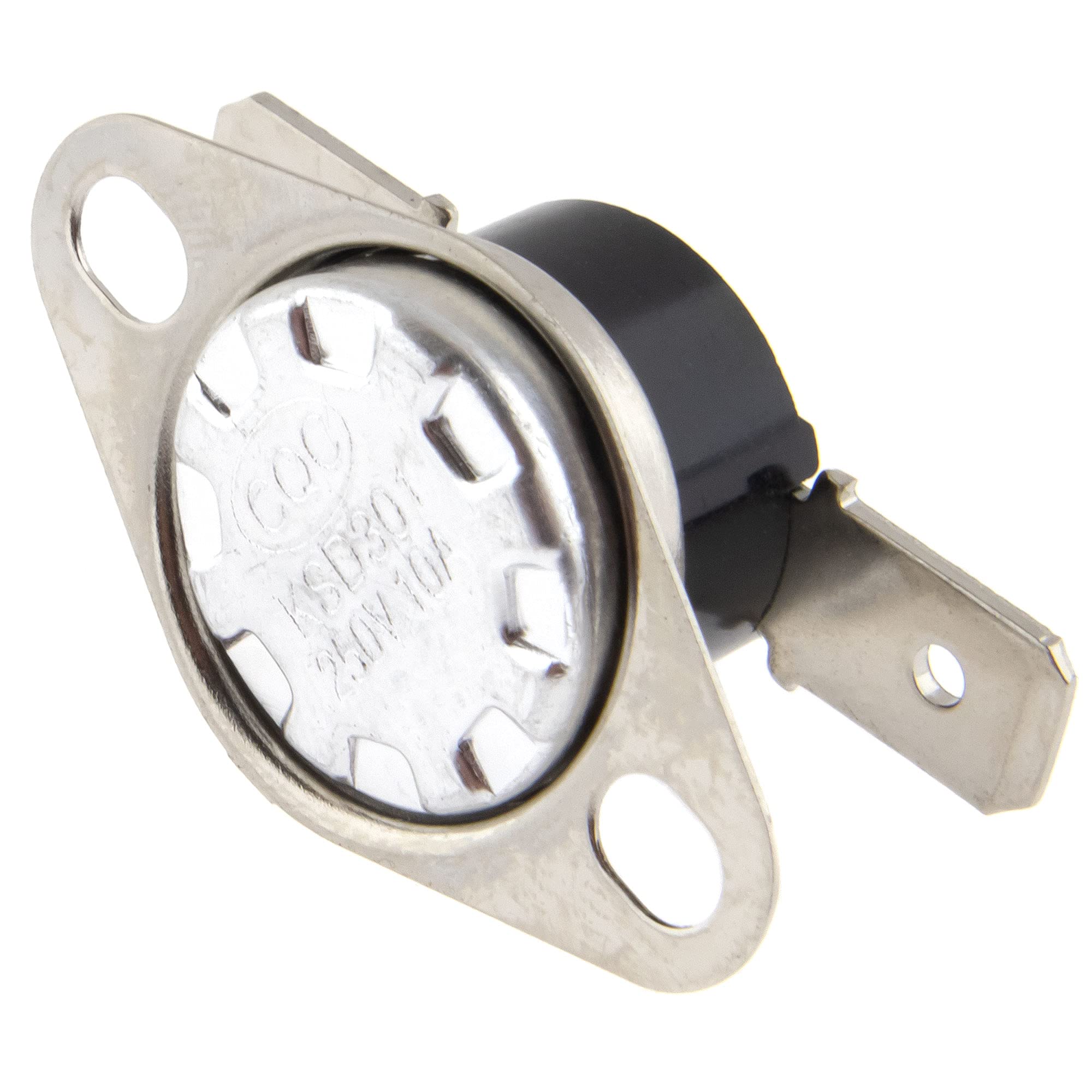 SeKi Temperature Switch 45° 250V 10A; NO = Normally Open/ "Close", Temperature Limiter Thermal Switch, Thermal Protection Temperature Controller
