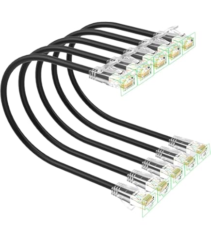 Amazon.com: 24 Awg Cat 6 Utp Mod Plug 100 Pk : Electronics