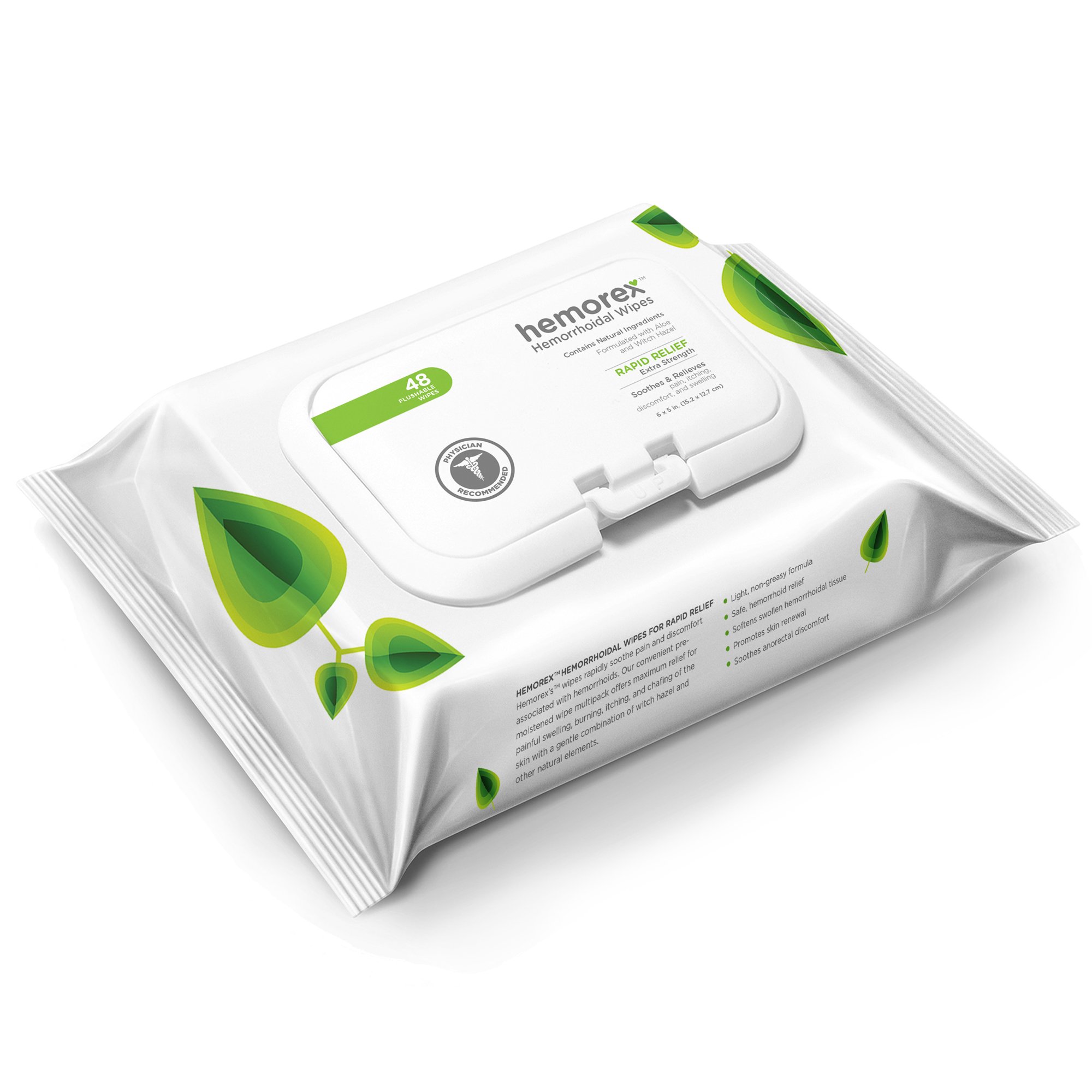 Hemorex Hemorrhoid Wipes Natural and Effective Treatment