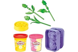 Play-Doh Lil Roses Flower Toy, Floral Scented, Kids Arts & Crafts Kit, Gifts for Girls & Boys 3+