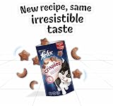 FELIX Crispies Salmon and Trout Cat Treats 45g Pack of 8 view 2