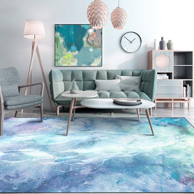 L.TSN Alfombra de área Moderna Sala de Estar Alfombras de decoración de