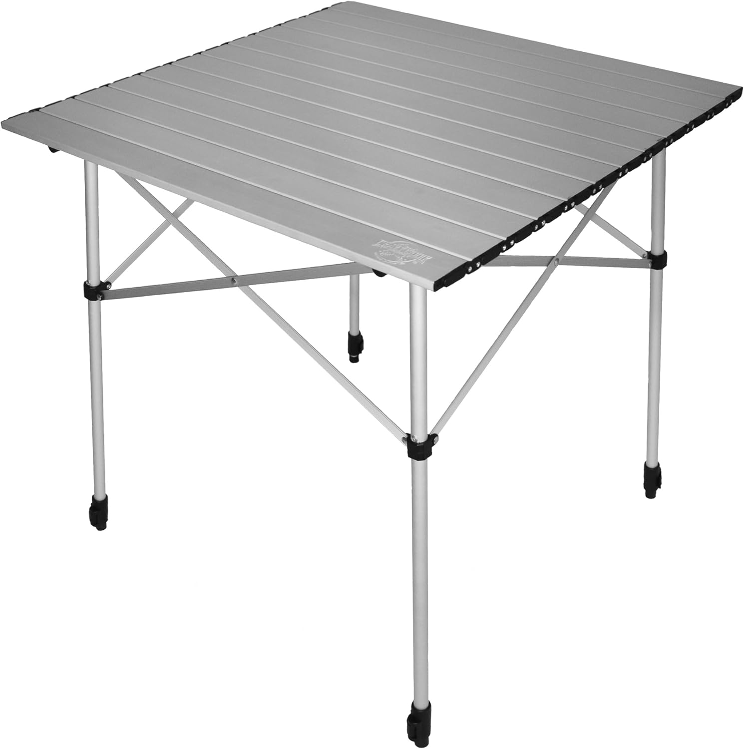 Crazy Creek Crazy Legs RollUp Aluminum Table, Silver Camping Tables Sports