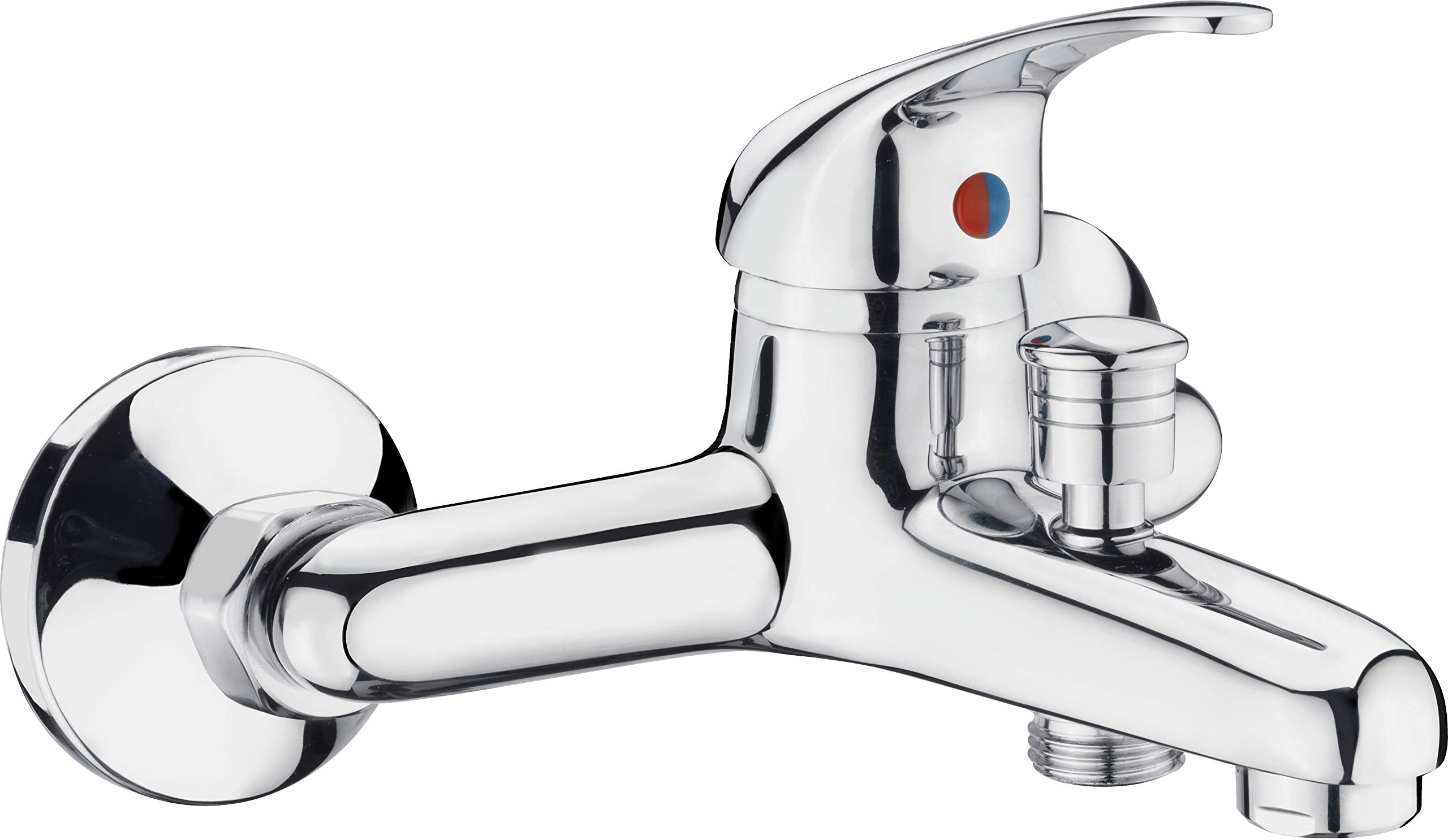 CON:P Piccolo Single-Lever Mixer Tap - High Quality Brass Body - Chrome-Plated / Single Lever Mixer / Bath Tap / Shower Fitting / Bidet Fitting / Washbasin Fitting / Sink Fitting