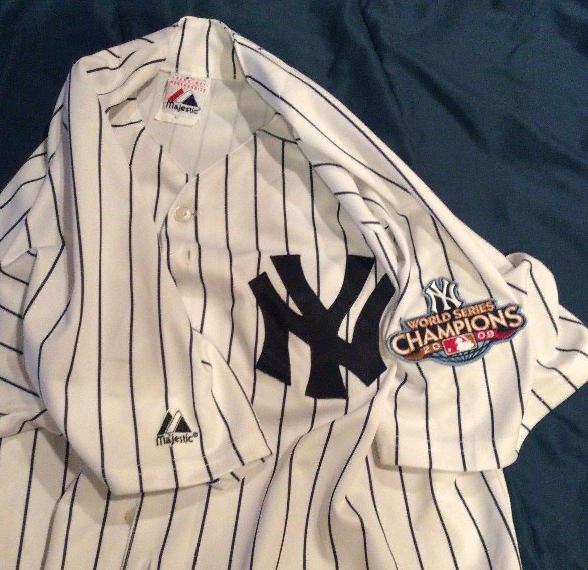 signed yankees jersey