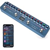 FLAMMA FG200 Intelligent Multi-Effects Guitar Pedal with 52 AMP Models 5 BOOST Models 16 CAB Simulations 7 Effects Modules 9 IR Slots 40 Presets 40 Rhythm Styles Support APP OTG