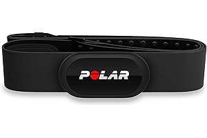 Polar H10 Heart Rate Monitor, Bluetooth HRM Chest Strap - iPhone & Android Compatible