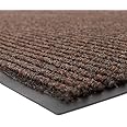 Notrax 109 Brush Step Carpeted Entrance Mat for Home or Office, 4' X 8', Brown, 109S0048BR