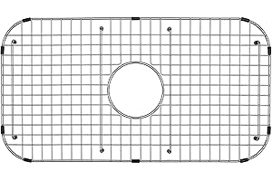 Serene Valley Sink Bottom Grid 27-1/2" x 14-1/4", Centered Drain with Corner Radius 3-1/2", NDG2814C