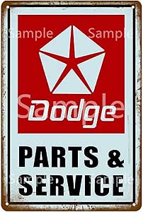 Cartel De Chapa Servicio De Piezas Originales De Coche Clásico Vintage