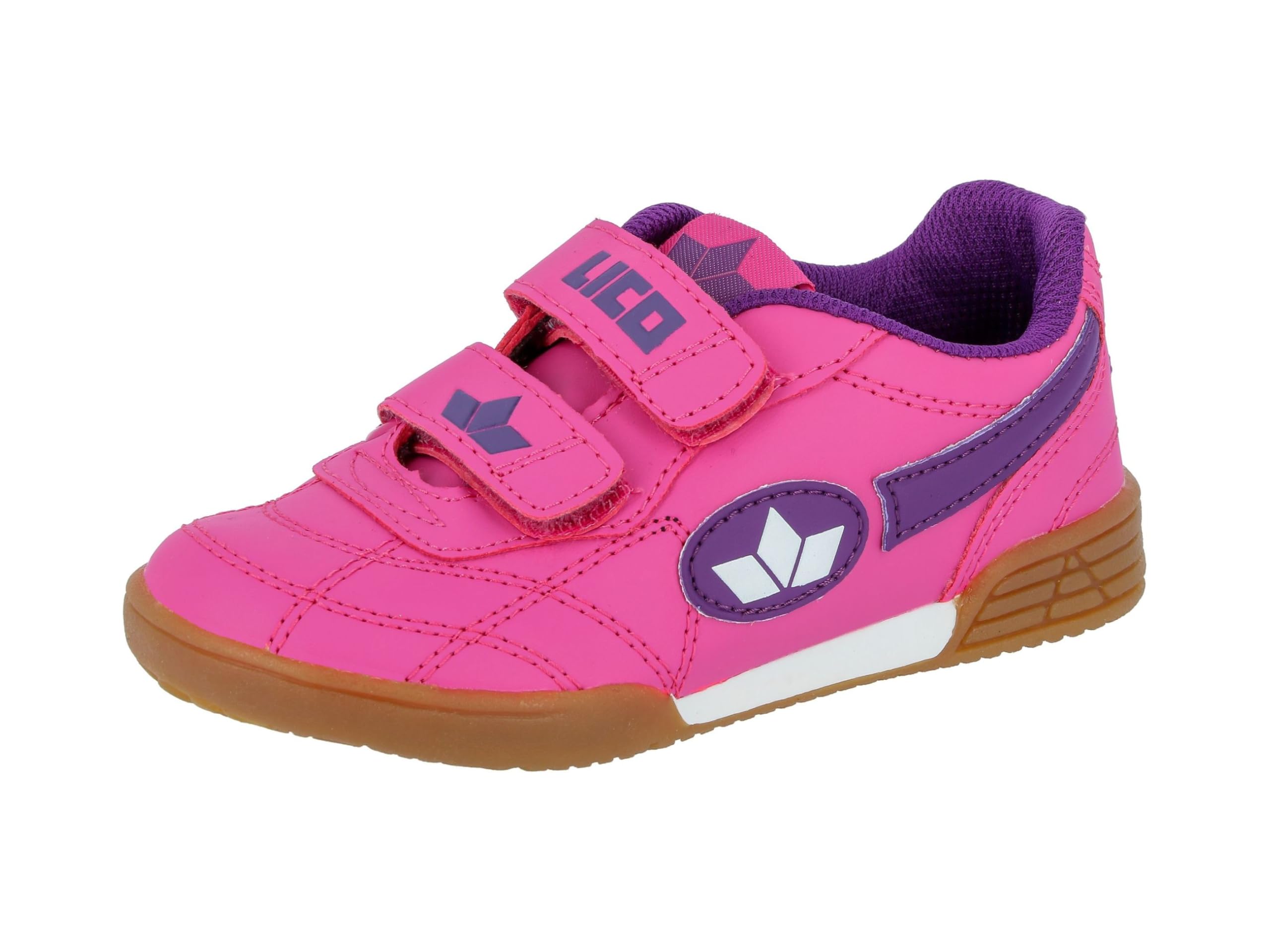 Lico Girls’ BERNIE V Fitness Shoes, Pink (Pink/Lila/Weiss), 38